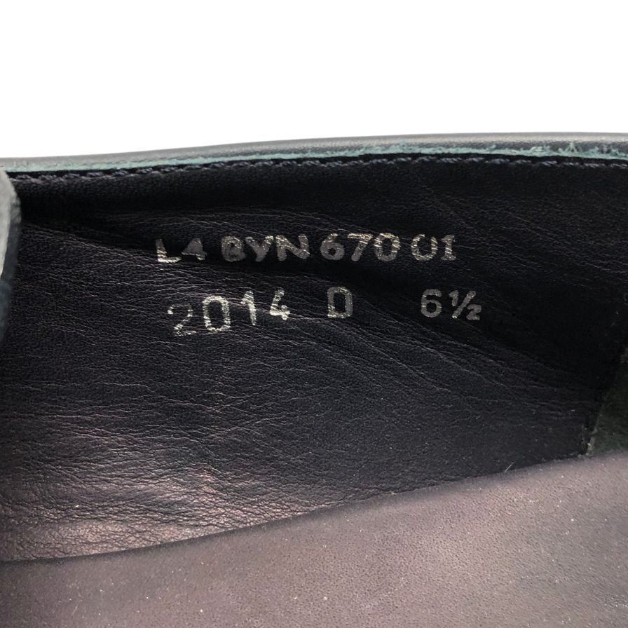 ジェイエムウウェストン レザー ドライビングシューズ  メンズ サイズ6ハーフ  ネイビー J.M. WESTON ビジネスシューズ 約26.0cm【LA】【中古】