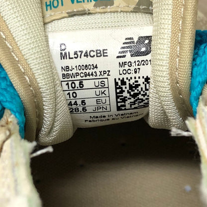 ニューバランス スニーカー 574 クラシック カモフラ柄  メンズ 28.5cm ベージュ New Balance 約28.5cm【PTM5】