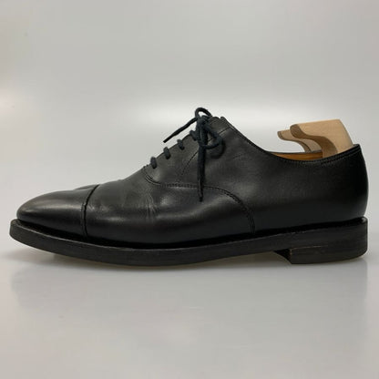 ジョンロブ シティ2 ストレートチップ カーフ ブラック UK6.5E メンズ JOHNLOBB CITY2 ビジネスシューズ 約25.0cm【LA】【中古】