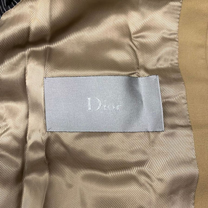 中古◆ディオールオム ダブルチェスターコート 7H31020392 サイズ46 カーキ系 DIOR HOMME 【AFA6】