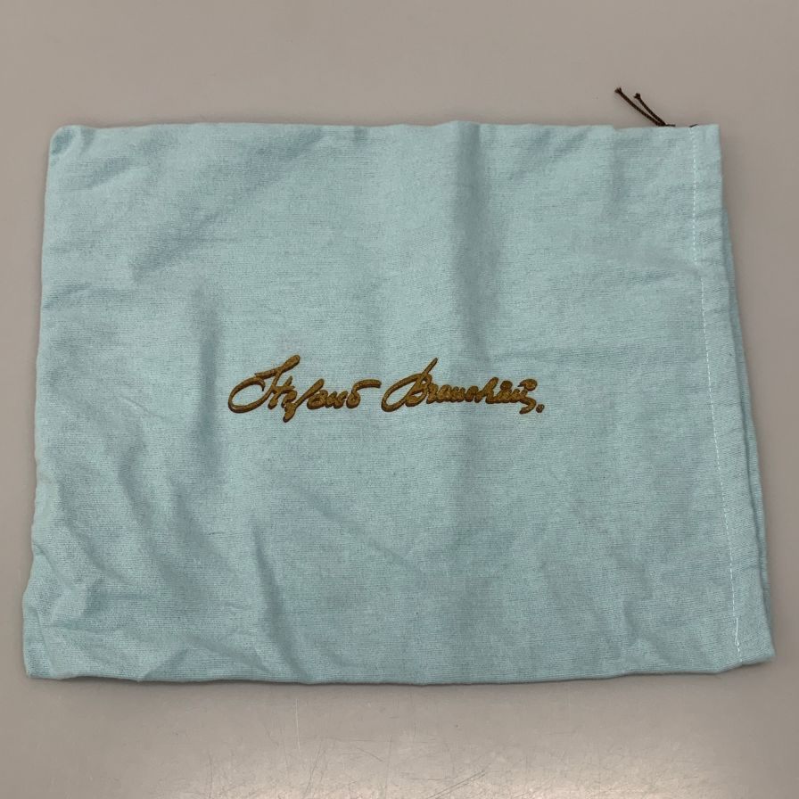 ステファノブランキーニ  レザーシューズ B4263 ホールカット ネイビー サイズUK7.5 メンズ Stefano Branchini 約26.0cm【AFD7】