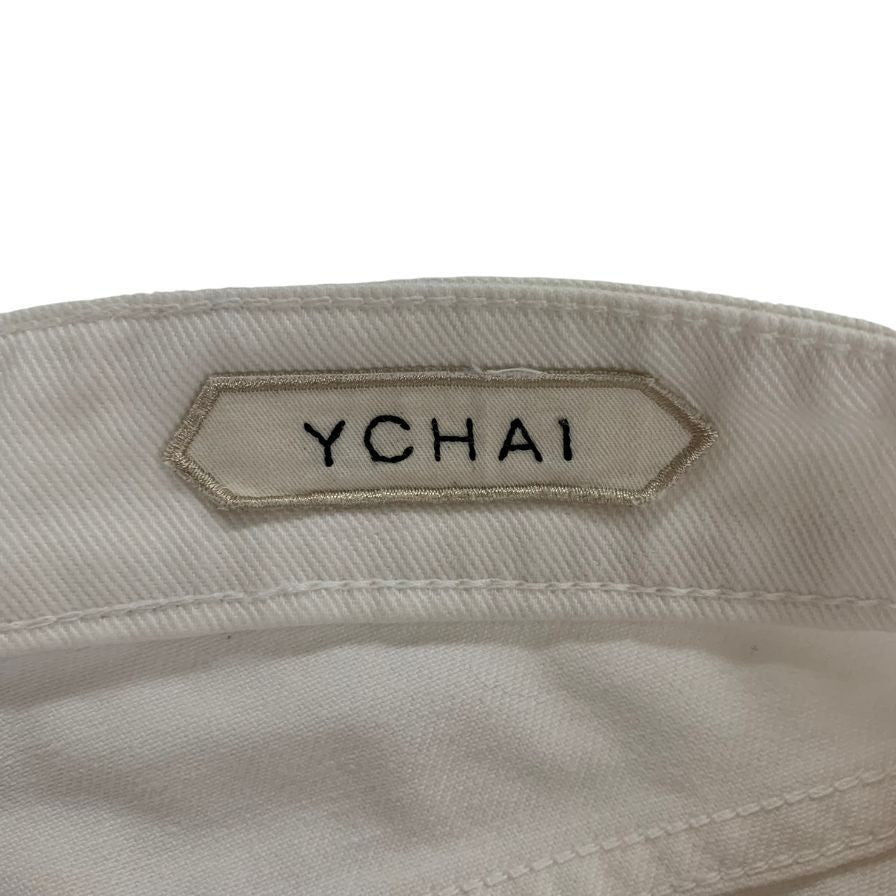 中古◆イカイ デニムパンツ YPU004 ロブスト ホワイト 32インチ メンズ YCHAI ROBUSTO 【AFB8】