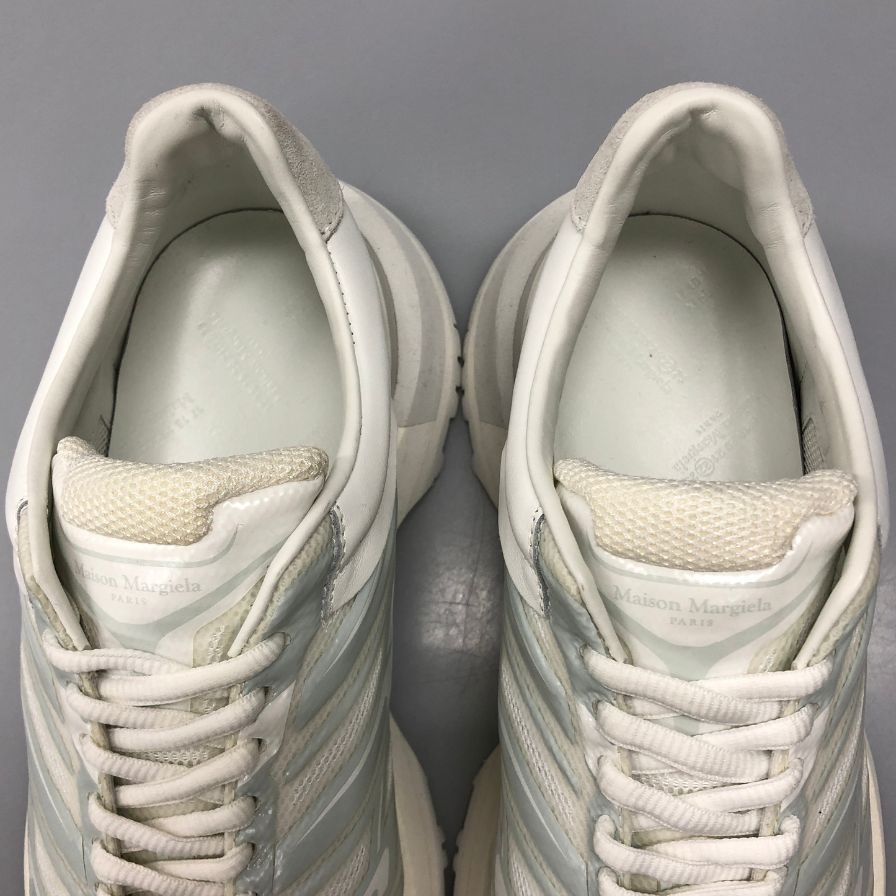 メゾンマルジェラ スニーカー S57WS0477 メンズ ホワイト系 サイズ40 Maison Margiela 約25.0cm【AFD8】