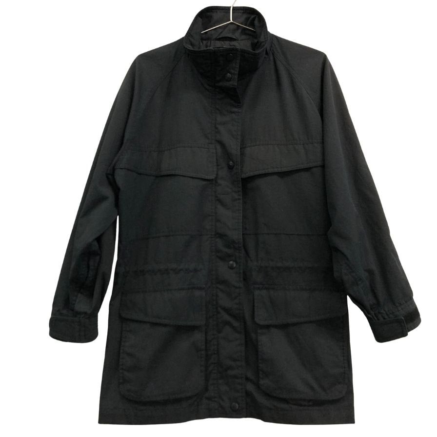 中古◆エディーバウアー ブルゾン 80年代 黒タグ ブラック レディース サイズLM Eddie Bauer 【AFB13】