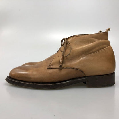 ステファノ ブランキーニ チャッカブーツ カーフ ライトブラウン UK6.5 Stefano Branchini 約25.0cm【AFC4】