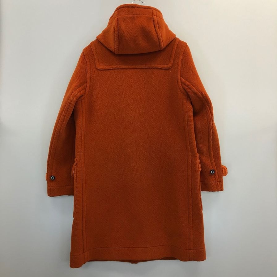 インバーティア ジョシュアエリス社製ウール ダッフルコート イングランド製 メンズ サイズ36 オレンジ INVERTERE Joshua Ellis【LA】