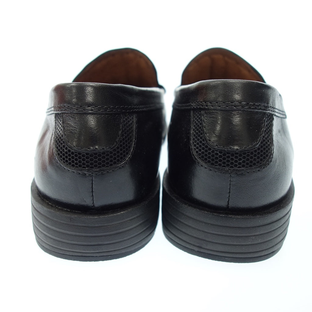 CLARKS ブラック ビジネス スニーカー ローファー レザー Clarks ビジネスシューズ Radcliff Low / ラドクリフロー