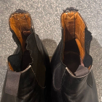 パラブーツ サイドゴアブーツ カーフ ブラック サイズ44 PARABOOT ブーツ 約28.5cm【LA】【中古】