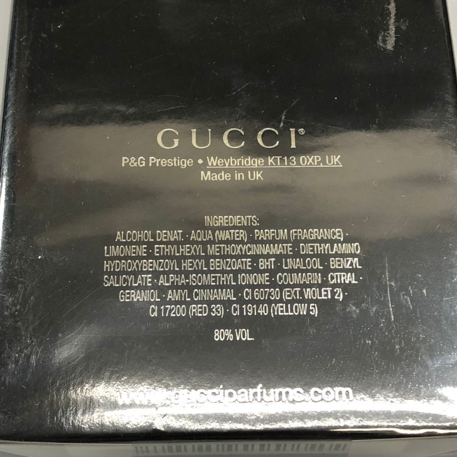 グッチ 香水 ブラックプールオム オードトワレ EDT 90m GUCCI GUILTY BLACK POUR HOMME【AFI11】【中古】