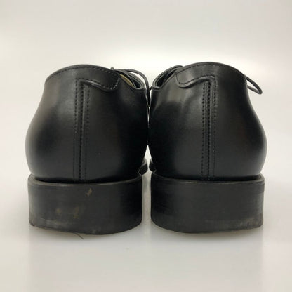 宮城興業 SQ-002 3アイレット Vフロント パターンオーダー アノネイレザー ブラック サイズ25.0cm メンズ miyagikogyo 約25.0cm【AFD12】