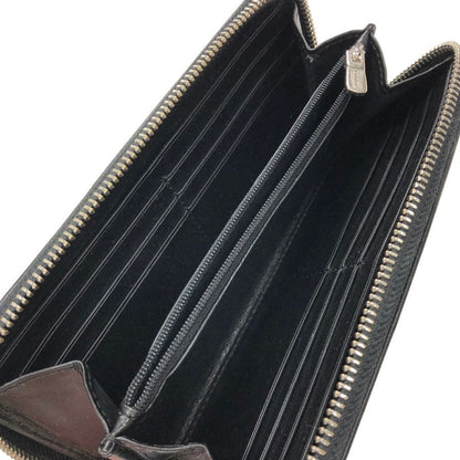 コーチ 長財布 シグニチャー ラウンドジップ ブラック メンズ COACH【AFI6】