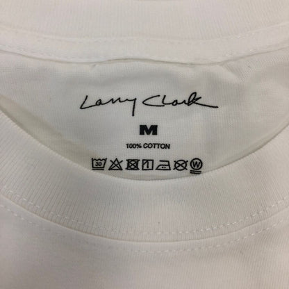 新品同様◆ラリークラーク フォトTシャツ 伊勢丹限定 ホワイト サイズM Larry Clark 【AFB41】