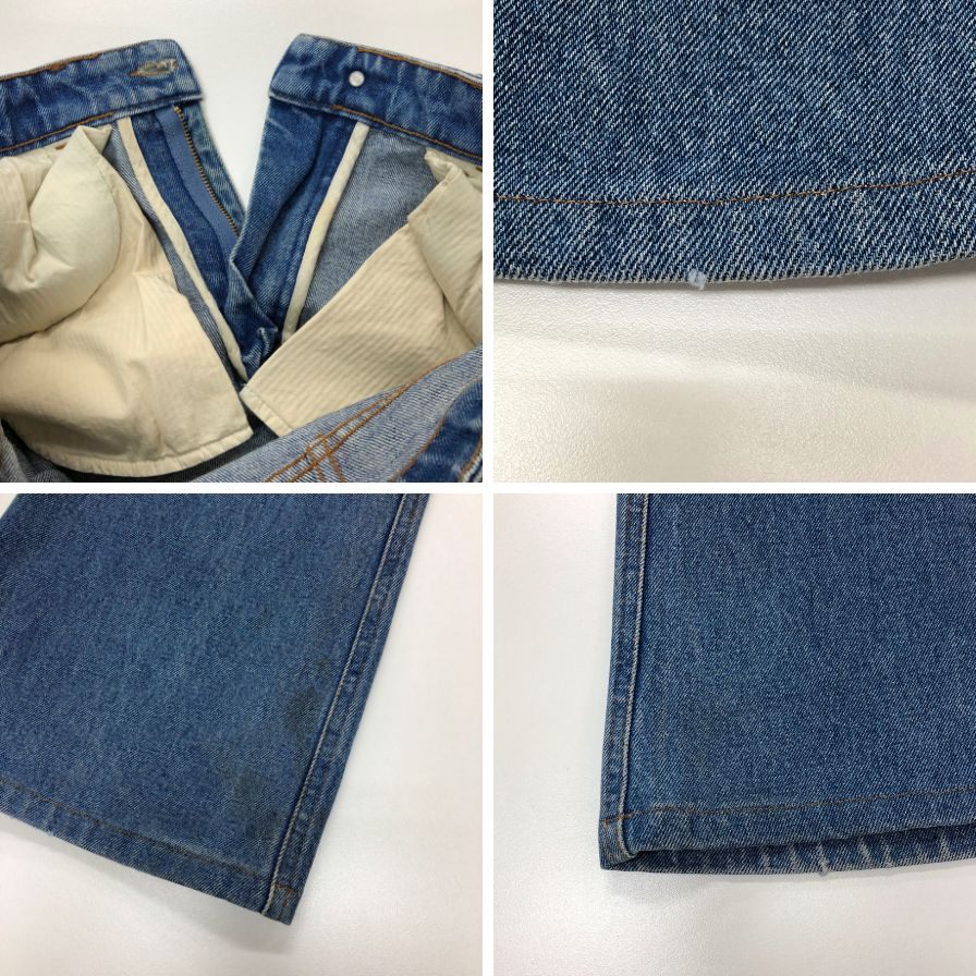 アミ アレクサンドル マテュッシ デニムパンツ フレアフィット インディゴ ブルー系 メンズ サイズ29 AMI PARIS Alexandre Mattiussi 【AFB34】