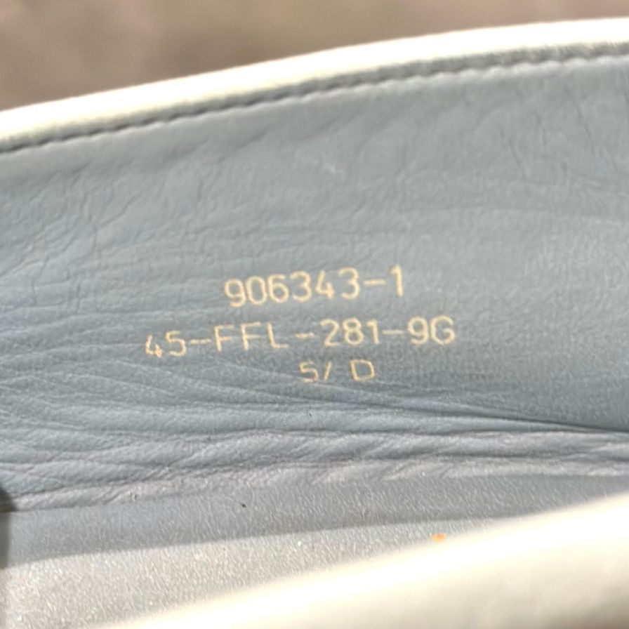 ジェイエムウエストン ローファー ルモック ヌバック  ブルー サイズ5.5D J.M.WESTON  約23.5cm【LA】【中古】