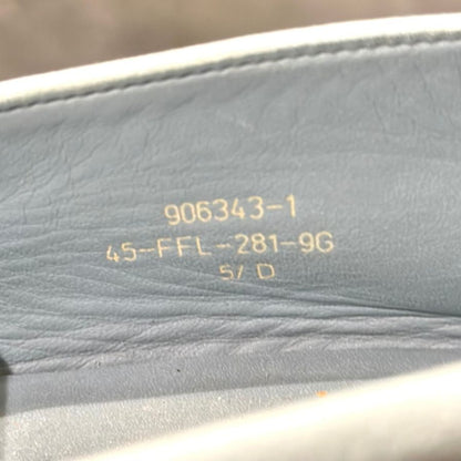 ジェイエムウエストン ローファー ルモック ヌバック  ブルー サイズ5.5D J.M.WESTON  約23.5cm【LA】【中古】
