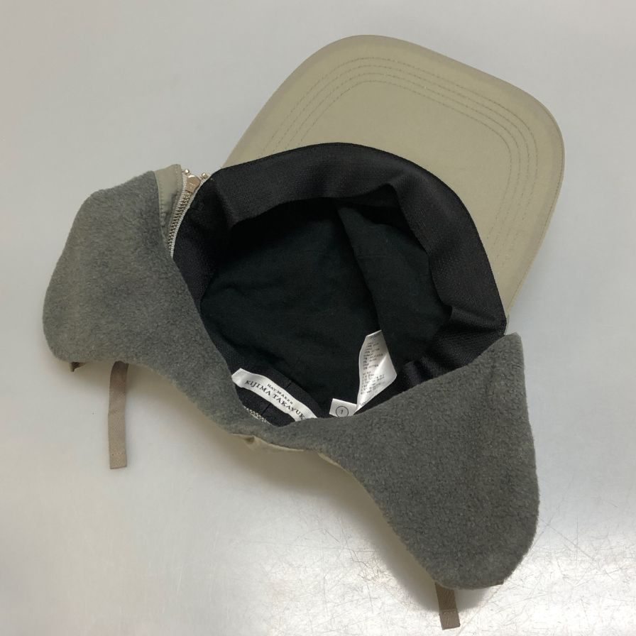 キジマタカユキ イヤーフラップキャップ 242943 レディース グレー KIJIMATAKAYUKI【AFI19-2】