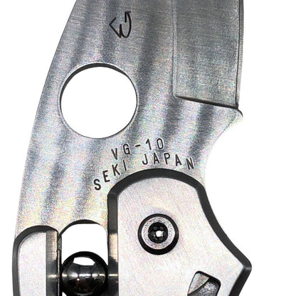 スパイダルコ フォールディングナイフ VG-10 シルバー Spyderco【AFI15】【中古】
