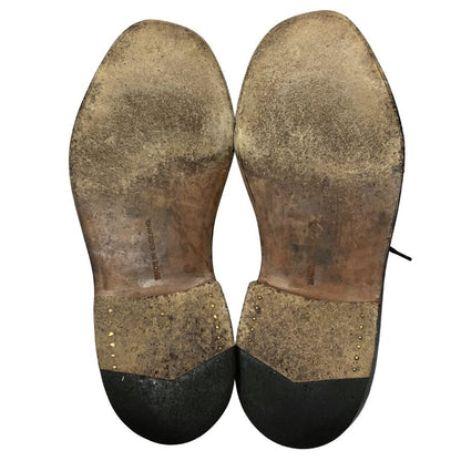 トリッカーズ レザーシューズ Uチップ 3617 レザー ブラック メンズ サイズ 8.5 TRICKER'S STUART 約27.0cm【AFD14】