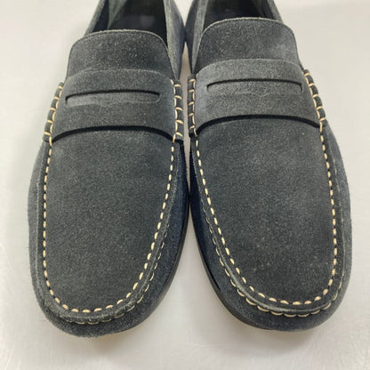 ジェイエムウエストン スウェード コインローファー ドライヴィングシューズ 670 サイズ7D グレー系  J.M WESTON 約25.5cm【AFD6】