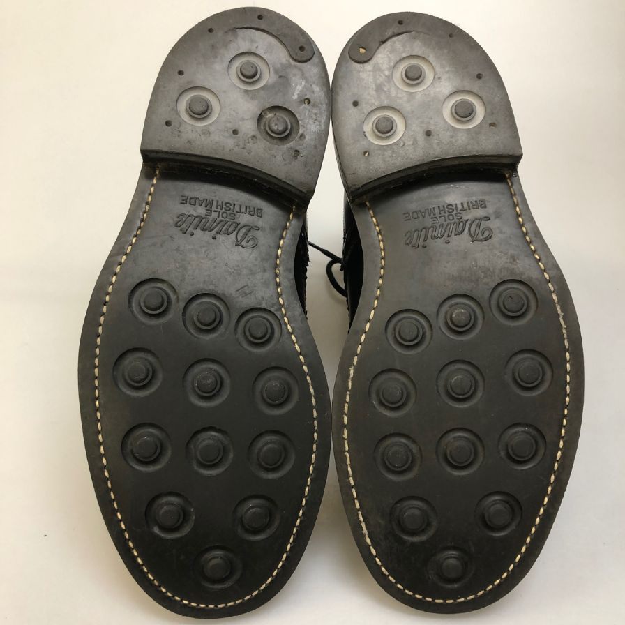 トリッカーズ M2508 ブーツ カーフ ブラック メンズ サイズ7.5 Tricker's ブーツ 約25.5cm【LA】【中古】