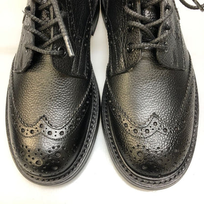トリッカーズ ストウ  S634 メンズ ブラック サイズ 7ハーフ  Tricker's ブーツ 約26.5cm【LA】【中古】
