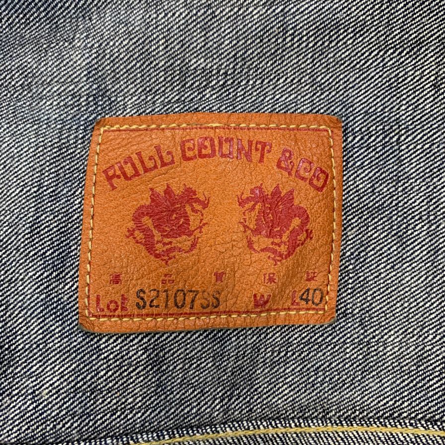 美品◆フルカウント デニムジャケット 2026SS WW2 Model 11.5oz 大戦モデル メンズ サイズ40 ブルー系 FULLCOUNT 【AFA13】