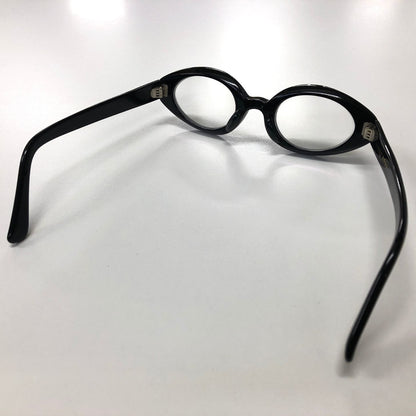白山眼鏡 ブラックフレーム 丸眼鏡  度付き メガネ 1989 HAKUSAN MEGANE【AFI18】