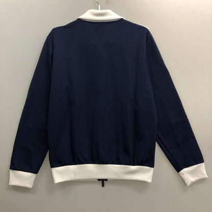 極美品◆アディダス ジャケット クラシック トラックトップ ネイビー ユニセックス サイズXL ADIDAS 【AFB4】