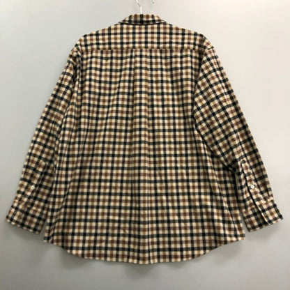 美品◆アーニーパロ チェックシャツ マルチカラー メンズ サイズ48 erniepalo 【AFB43】