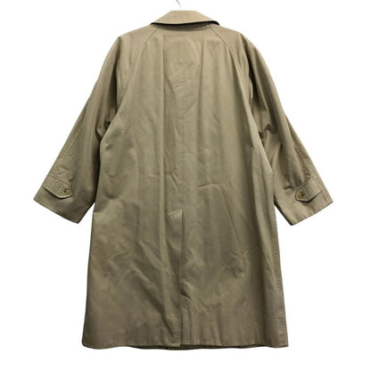 中古◆バーバリー バルカラーコート 旧タグ イングランド製 ライナー付き カーキ メンズ サイズ165 Burberry 【AFA15】