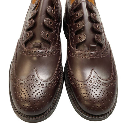 サンダース ギリーシューズ  ウィングチップ  9734R メンズ サイズ 7 ブラウン SANDERS 約26.0cm【AFD9】