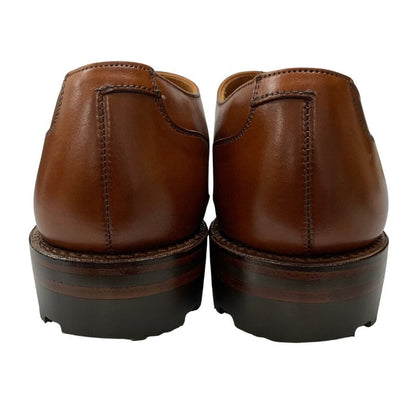 美品◆クロケット&ジョーンズ レザーシューズ Uチップ モールトン ブラウン メンズ サイズ9E CROCKETT&JONES Moreton【AFⅮ13】