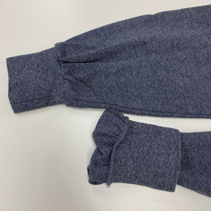 極美品◆ラコステ ポロシャツ 長袖 L1313A クラシックフィット コットン ブルー系 サイズFR3  LACOSTE 【AFB9】