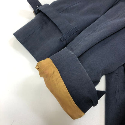 中古◆バーバリー トレンチコート 90年代 イングランド製 ネイビー レディース サイズ表記なし Burberry 【AFF23】
