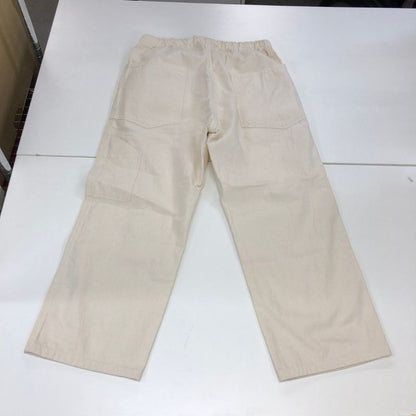 ネセサリー オア アンネセサリー ペインターパンツ コットン ホワイト系 メンズ サイズタグなし NECESSARY or UNNECESSARY 【AFB32】