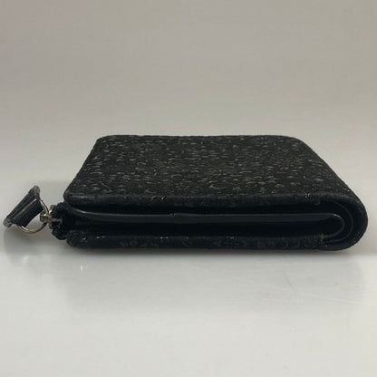 印傳屋 財布 財布 二つ折り コンパクト ミニウォレット ブラック系【AFI16】
