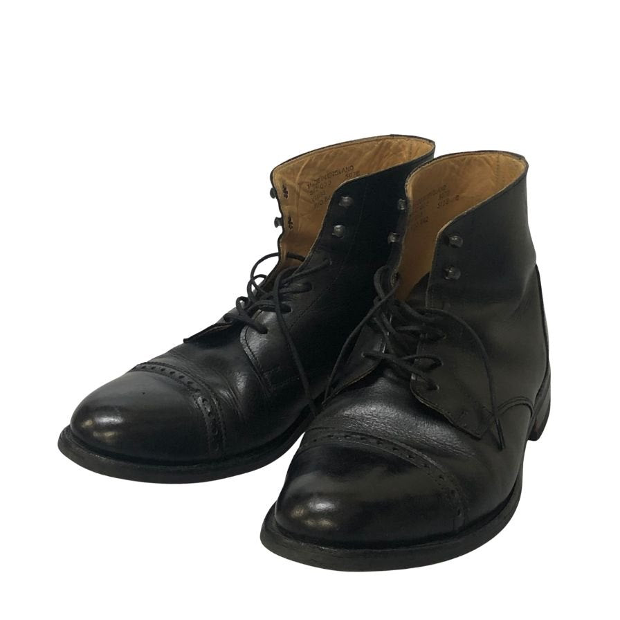 ロイドフットウェア キャップトゥブーツ ブラック サイズ8 メンズ Lloyd Footwear 約26.5cm【AFC33】