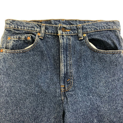 リーバイス デニム505 90S ボタン裏532 USA製 インディゴ メンズ W34 L32 LEVI’S 【AFB44】