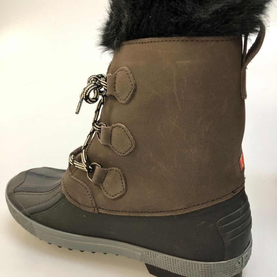 パジャール ブーツ レイリー ボア スノーブーツ  ユニセックス ブラウン サイズ26.5cm PAJAR 約26.5cm【AFC3】