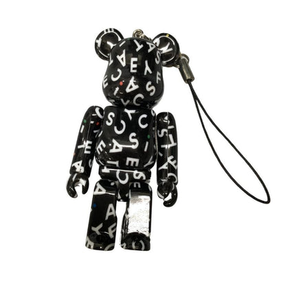 ベアブリック × ケースティファイ メディコムトイ ブラック BE@RBRICK × CASETiFY 10th Anniversary【AFI19】【中古】