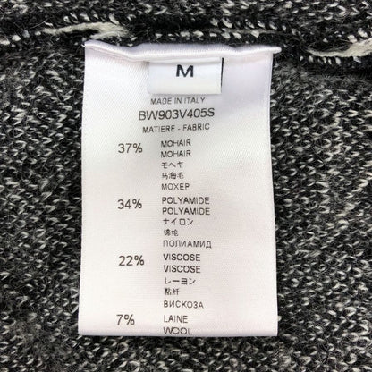 極美品◆ジバンシー ニット セーター メンズ モヘヤ サイズM ブラック BW903V405S GIVENCHY 【AFB5】