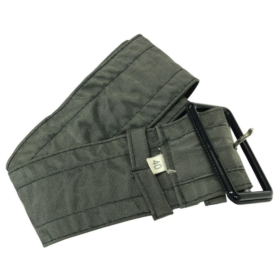極美品◆ベルスタッフ ジャケット ナイロン ベルト付き  カーキ メンズ サイズ40 BELSTAFF 【AFA18】