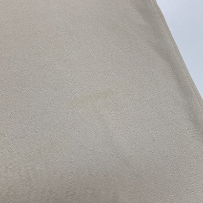 美品◆ロエベ 半袖Tシャツ ロゴ刺繍 ベージュ レディース サイズL LOEWE 【AFB28】