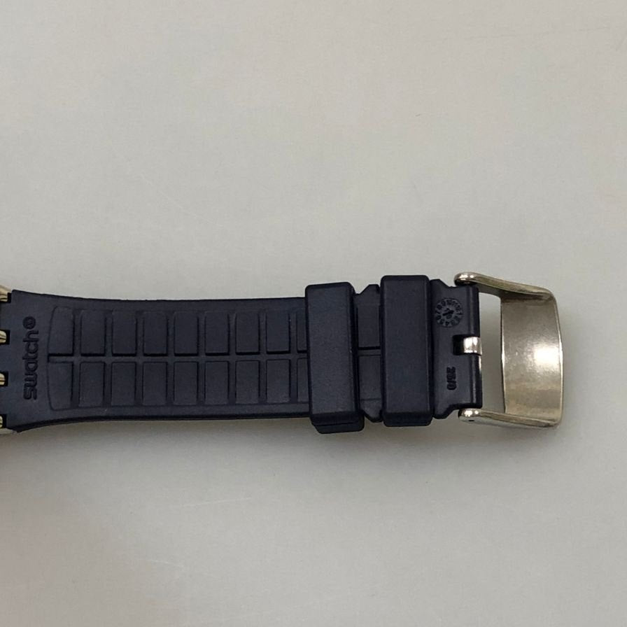 スウォッチ 腕時計 自動巻き オートマチック ラバーバンド 19 JEWELS シルバー系 SWATCH【AFI27】