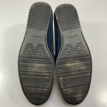 ジェイエムウエストン スウェード コインローファー ドライヴィングシューズ 670 サイズ7D グレー系  J.M WESTON 約25.5cm【AFD6】