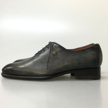 サントーニ  リーフデザイン 14774 61  ドレスシューズ メンズ グレー系 サイズ5.5 Santoni 約24.5cm【AFC44-2】