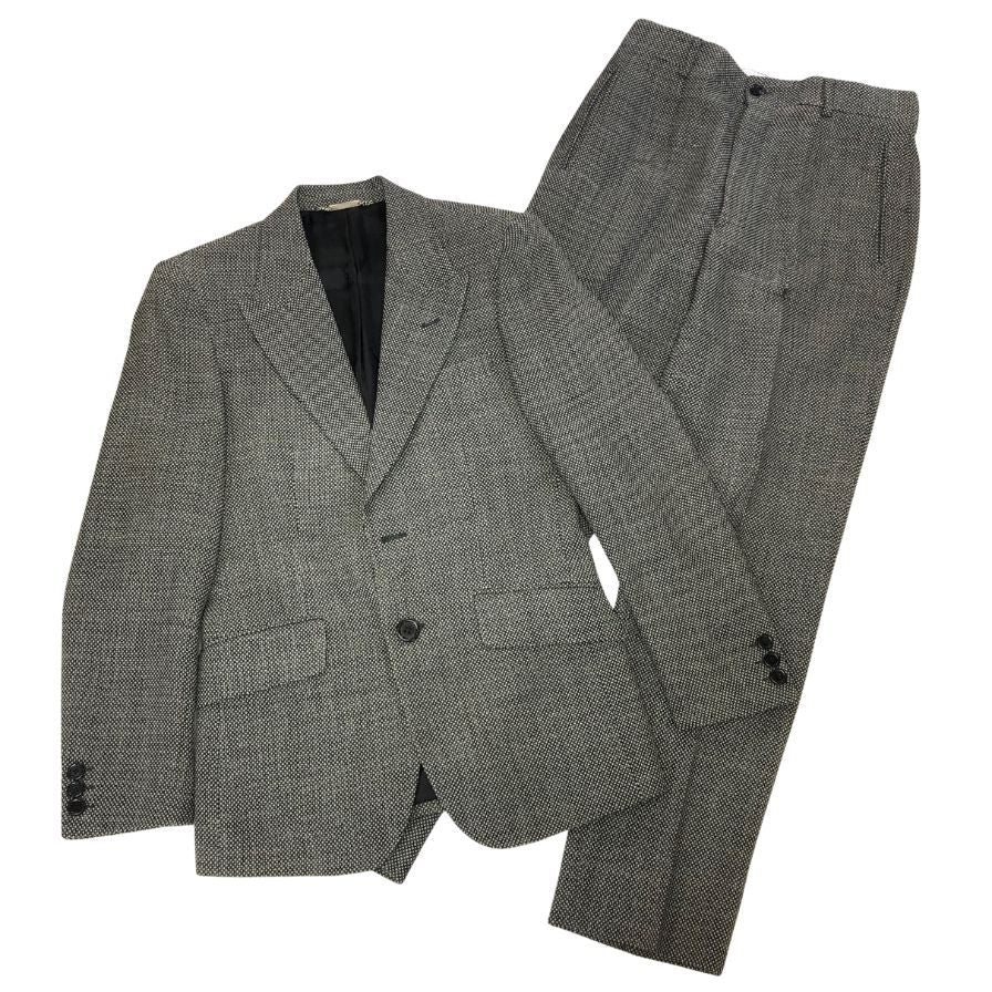 ドルチェ＆ガッバーナ 2B スーツ セットアップ グレー サイズ46 メンズ DOLCE & GABBANA【AFA11】