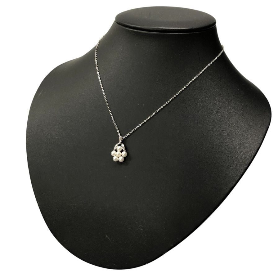 ミキモト ネックレス パール シルバー レディース MIKIMOTO【AFI3】