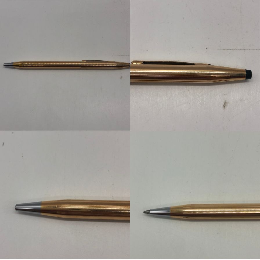 クロス ボールペン シャープペン セット 14KT GOLD FILLED 金メッキ CROSS【AFI25】