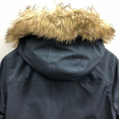 美品◆ポロラルフローレン ダウンコート ファー ネイビー メンズ サイズXS POLO RALPH LAUREN 【AFA13】